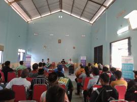 SOSIALISASI TEKNIS PEMBANGUNAN RTLH DARI HABITAT